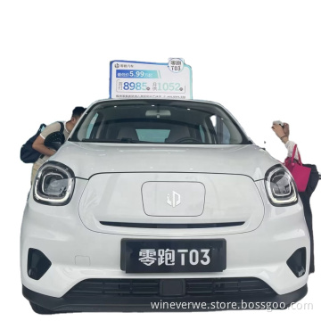 LINPAO C03 EV 2021-2023 Used Cars Most Popular Car In China In Stock electric mini car